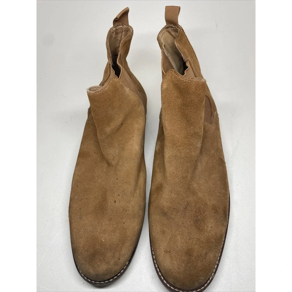 Steve Madden Men's‎ Slip On Ankle Boots Brown Size 13M